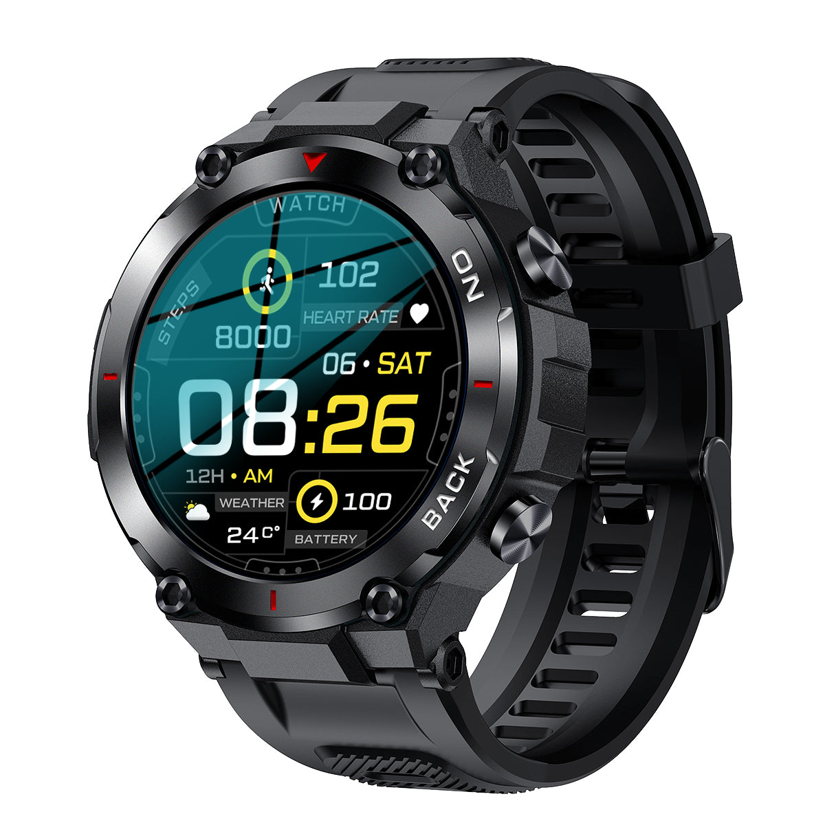 PeakPulse Adventure Smartwatch