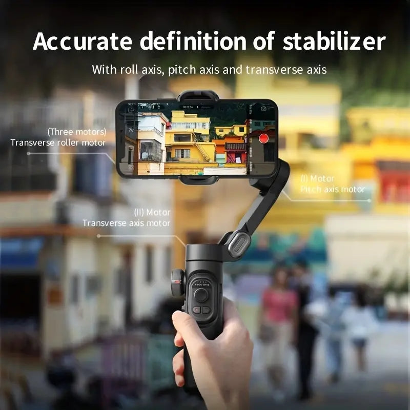 XE 3-Axis Handheld Gimbal Stabilizer - Elevate Your Smartphone Videography!