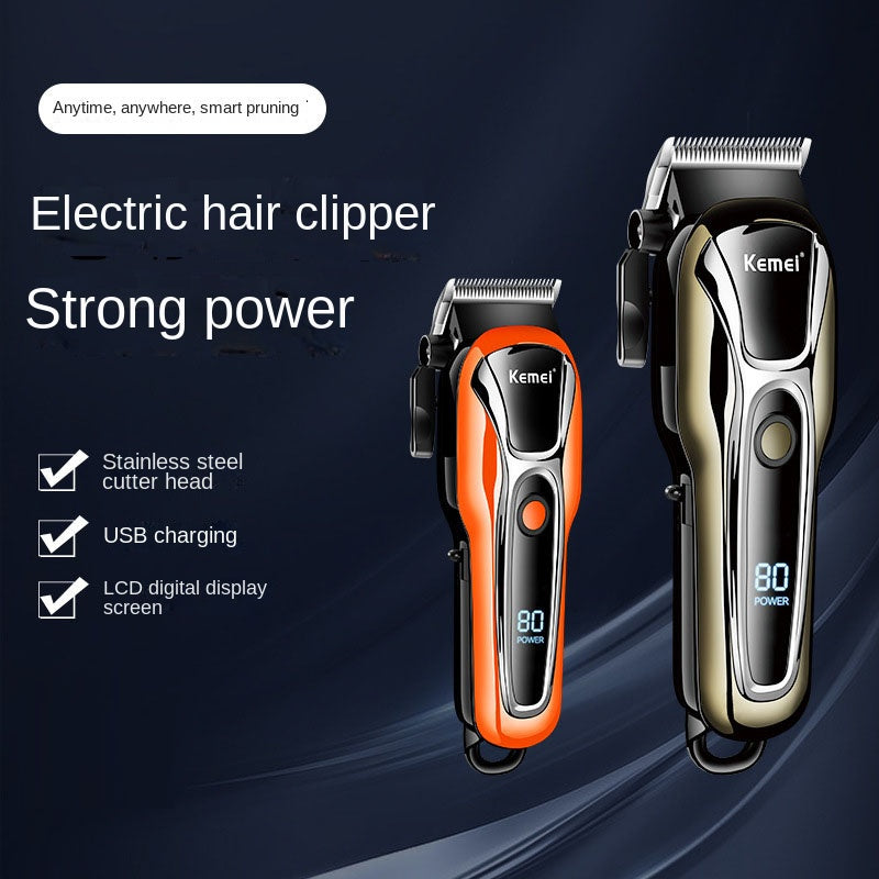 Kemei BeardMaster Hair Clipper - Precision and Power for the Modern Gentleman