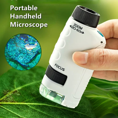 Pocket Microscope Kids Science Toy Kit - Explore the Micro World!