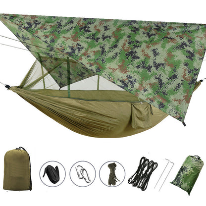 Double Camping Hammock with Mosquito Net: Your Cozy Outdoor Sanctuary!