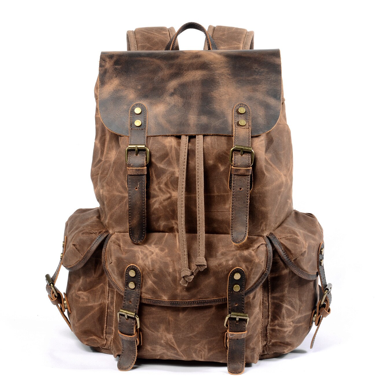 Vintage Voyager - The Retro Canvas Backpack