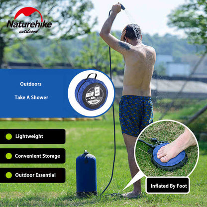 Naturehike Outdoor Shower 11L - Your Splashy Sidekick for Outdoor Hygiene!