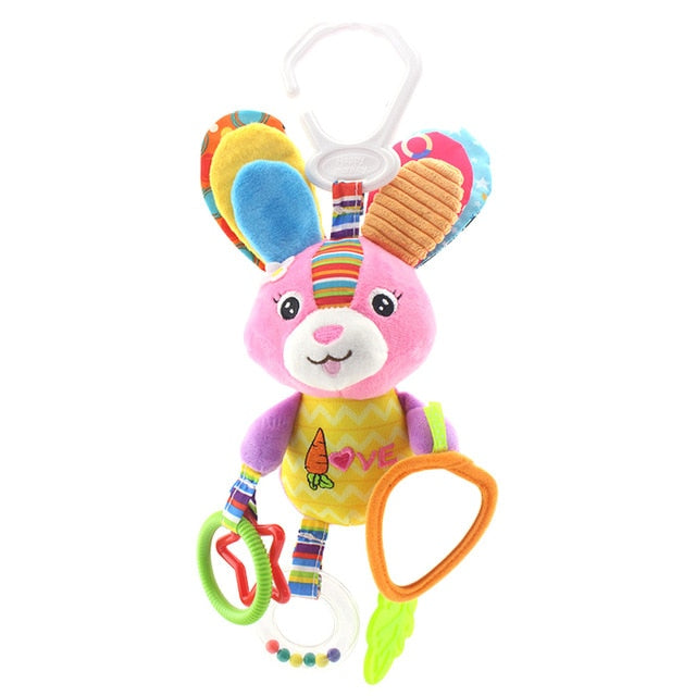 Baby Rattles Toys Stroller Hanging Soft Toy - Delightful Companions for Your Little One!