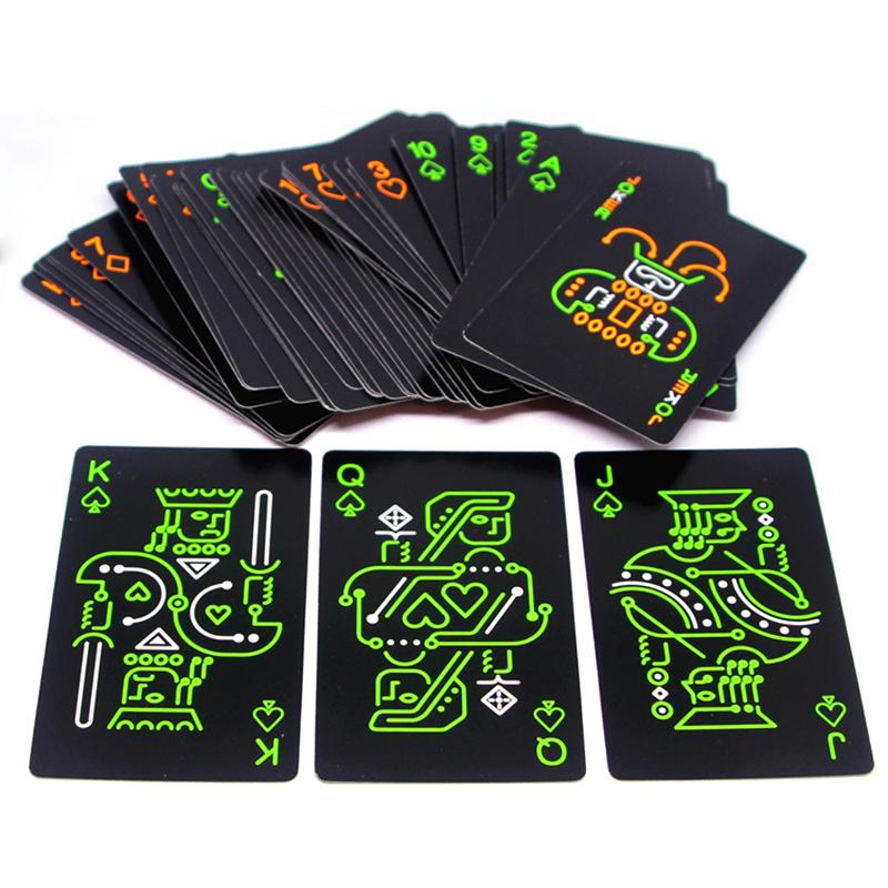 Midnight Magic Cards: Glow-in-the-Dark Poker Cards Adventure!