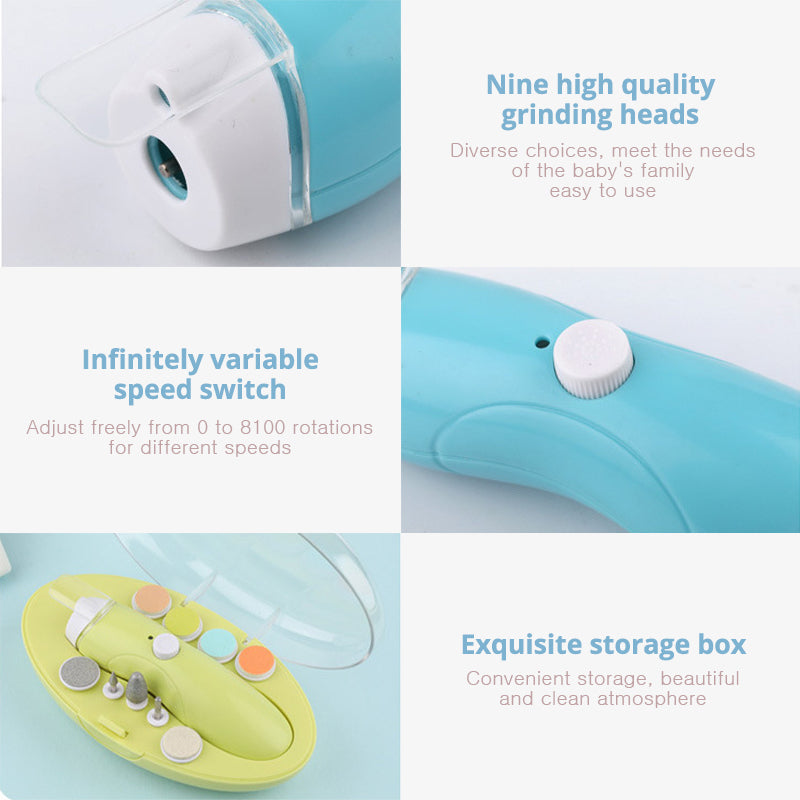 GentleTouch MiniPro Nail Care System - A Safe and Easy Way to Care for Your Baby’s Nails