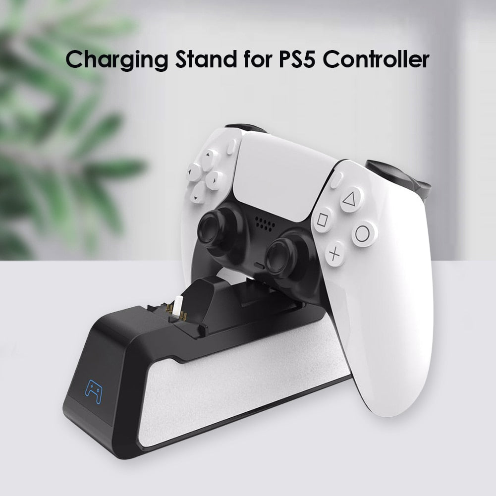 Rapid Charge Dock for PS5 Controllers: The Lightning Bolt Hub!