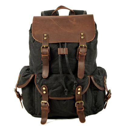 Vintage Voyager - The Retro Canvas Backpack