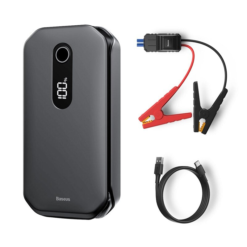 Baseus PowerBoost 12000mAh Car Jump Starter - The Ultimate Roadside Companion!