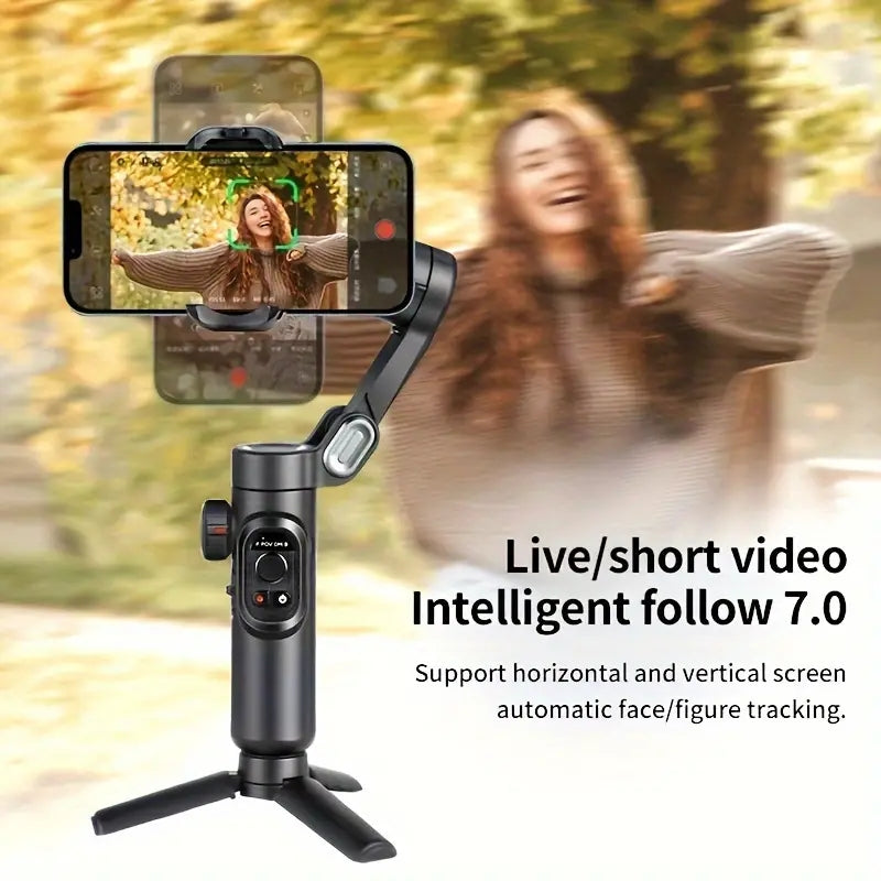 XE 3-Axis Handheld Gimbal Stabilizer - Elevate Your Smartphone Videography!