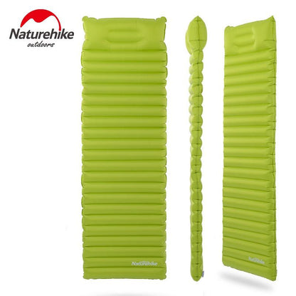 Naturehike Sleeping Pad Fast Filling Air Bag - Super Light Camping Mat with Pillow