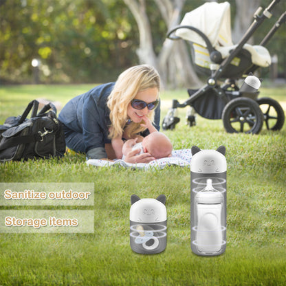 UV-Ozone Disinfection Box for Bottles, Pacifiers, and Brushes