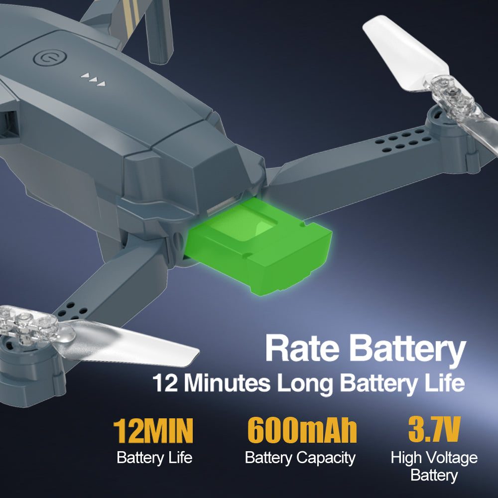 BatCam Drone 4K - Capture the Sky’s Beauty - Up to 3 Batteries!