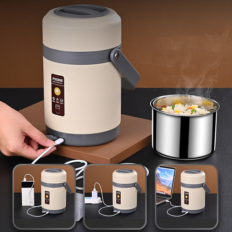 ThermoPot: The Smart and Stylish Lunch Box That Heats Your Food