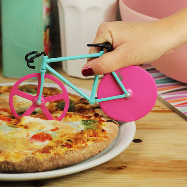 Pizza Pedaler - Bicycle Pizza Cutter