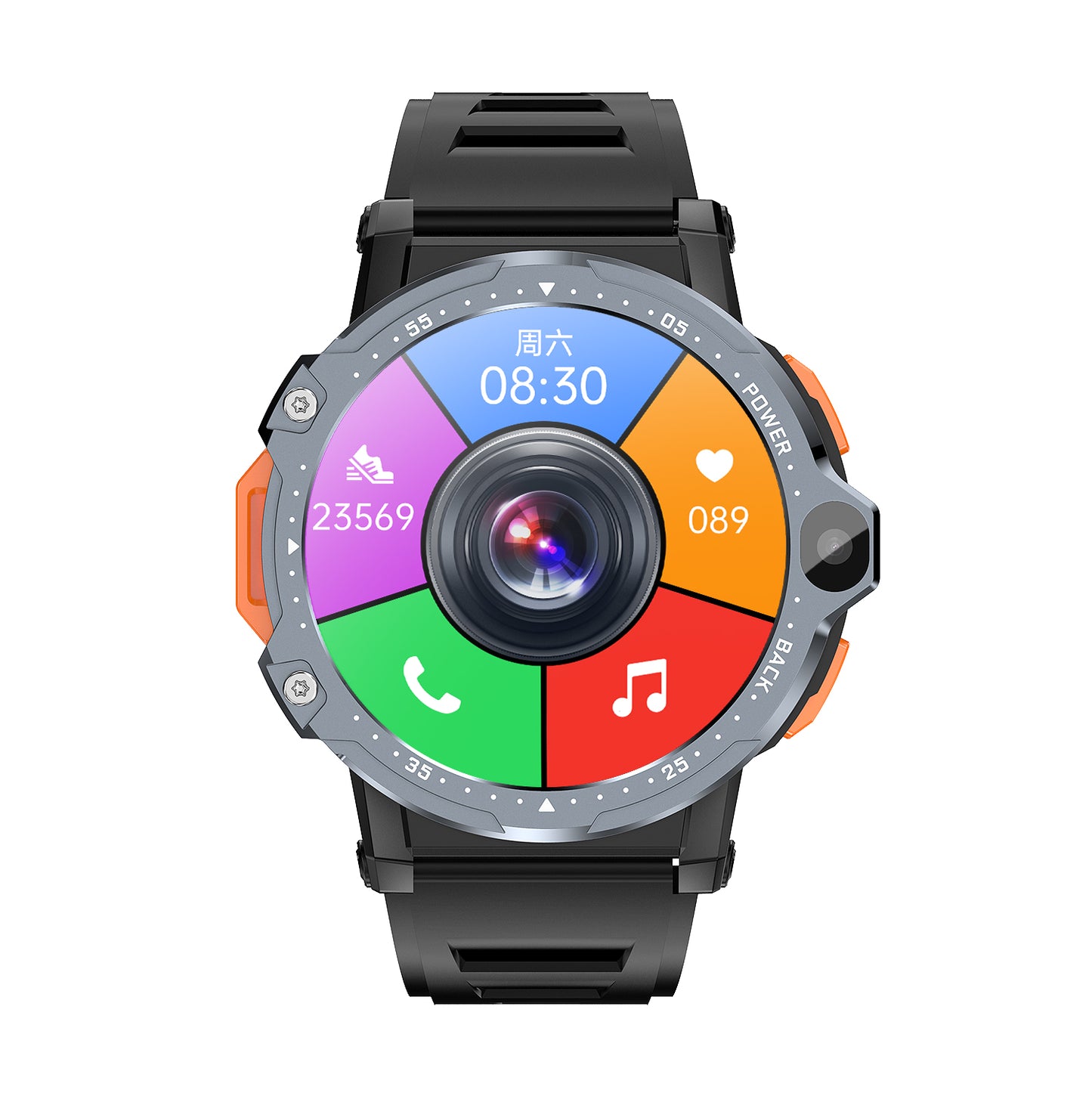 SnapTech Pro Smartwatch - Dual Camera and Supports 4G SIM Card