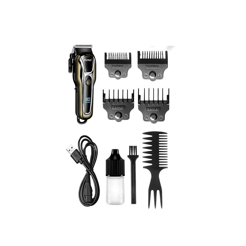 Kemei BeardMaster Hair Clipper - Precision and Power for the Modern Gentleman