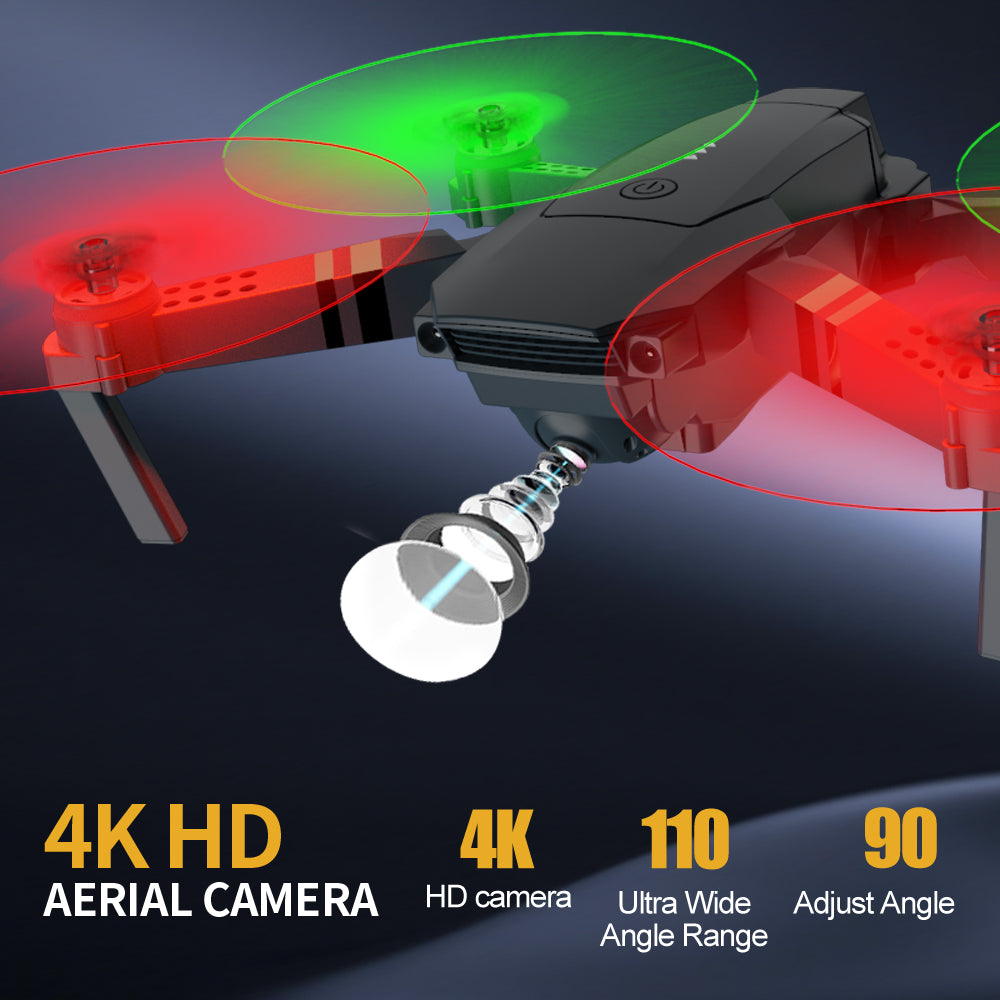 BatCam Drone 4K - Capture the Sky’s Beauty - Up to 3 Batteries!