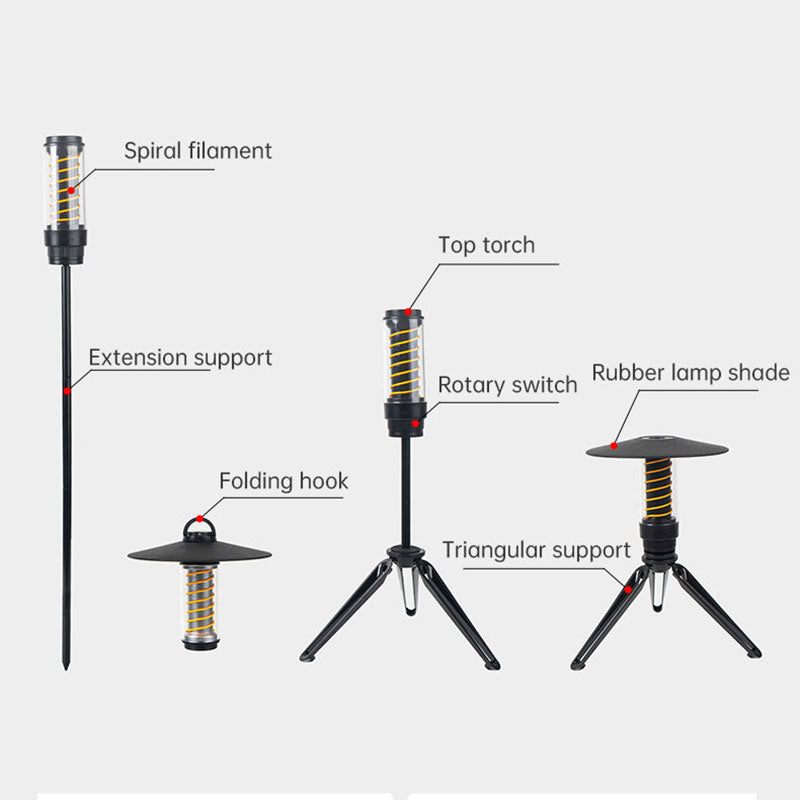 TriLight Beacon - Your Versatile Outdoor Illuminator!