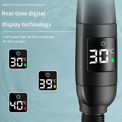 AquaGlow Shower Head - The Ultimate Digital Shower Experience!