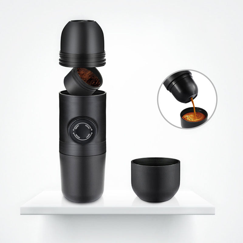 Portable Hand-Pressed Espresso Machine