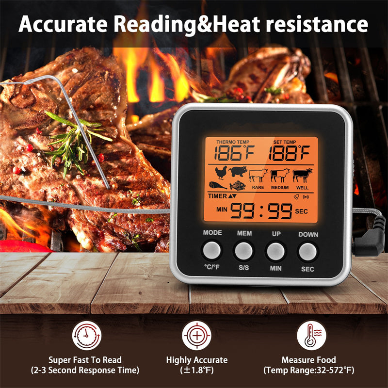 BBQ Thermometer - Master the Art of Grilling