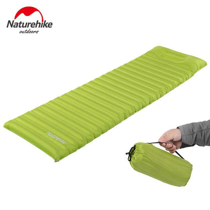 Naturehike Sleeping Pad Fast Filling Air Bag - Super Light Camping Mat with Pillow