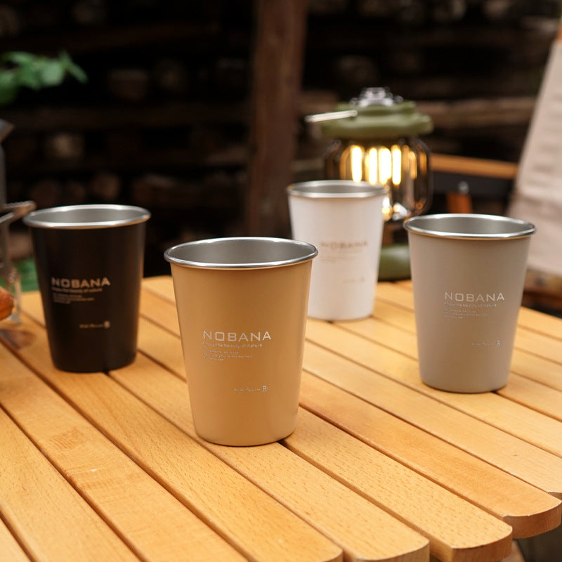 NOBANA Four-Color Cup - Stylish and Durable Stainless Steel Drinkware