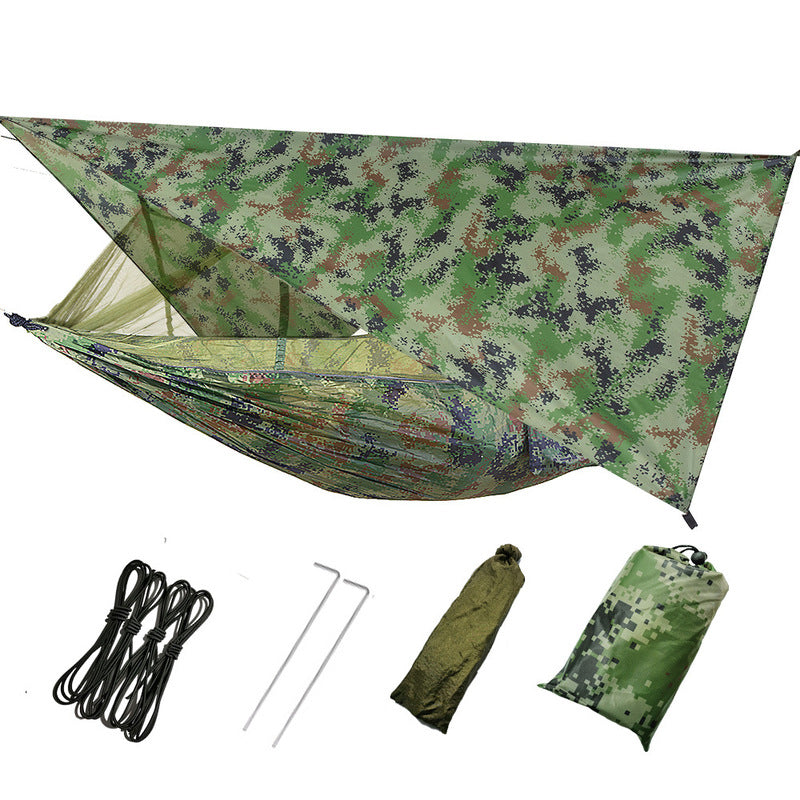 Double Camping Hammock with Mosquito Net: Your Cozy Outdoor Sanctuary!