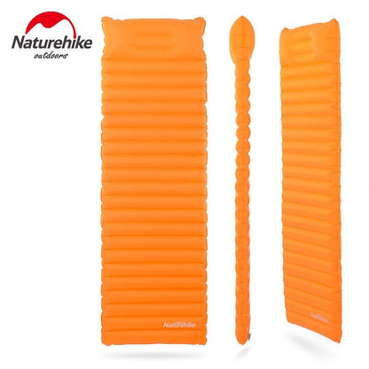 Naturehike Sleeping Pad Fast Filling Air Bag - Super Light Camping Mat with Pillow