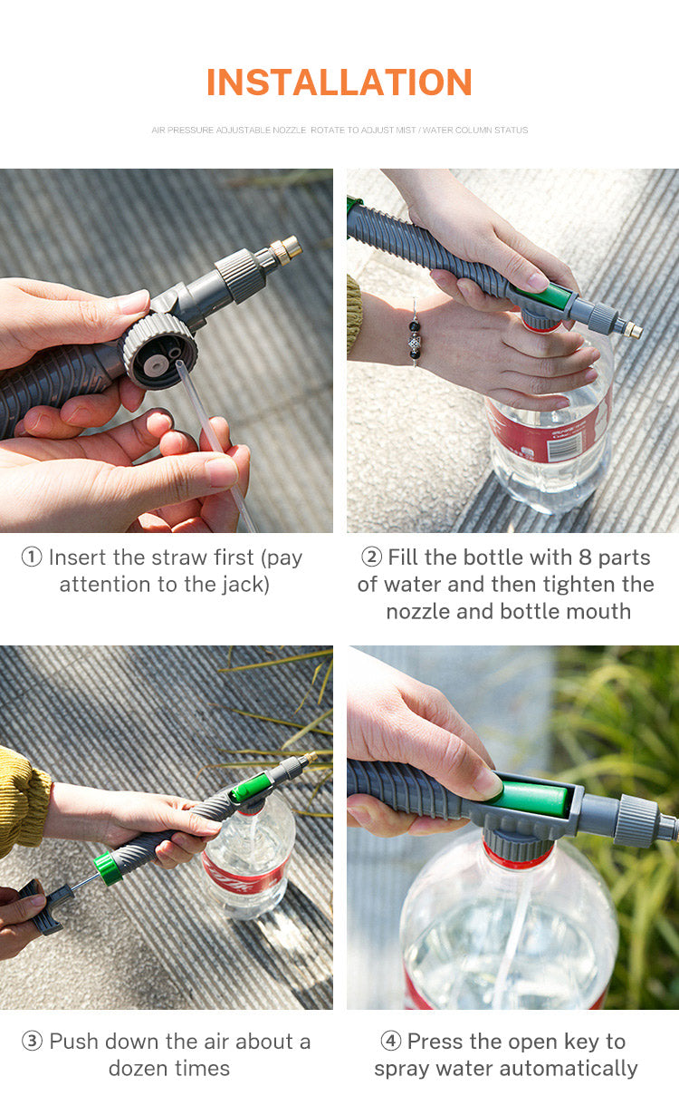 Bottle Blast: The Ultimate Garden Sprayer