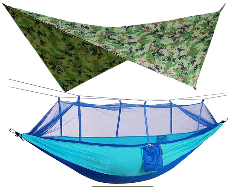 Double Camping Hammock with Mosquito Net: Your Cozy Outdoor Sanctuary!