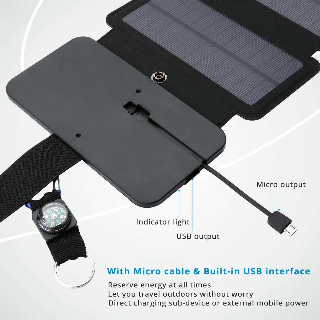 SolarBoost Portable Charger - Embrace the Power of the Sun