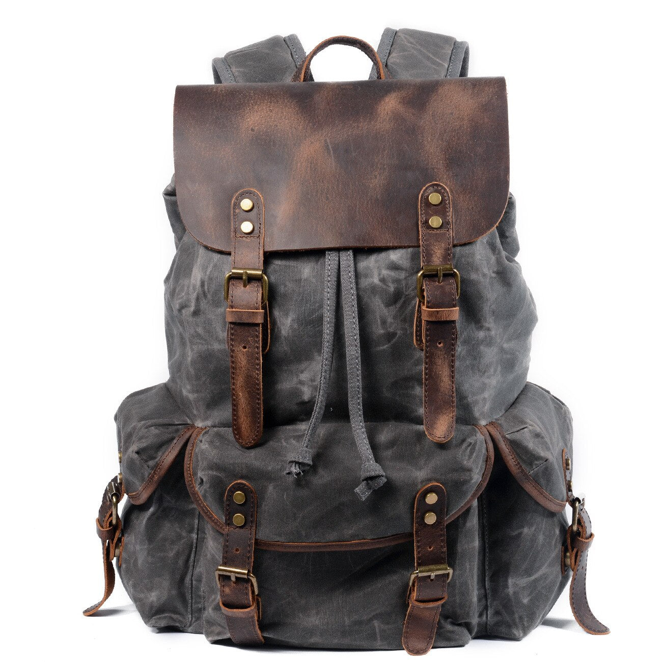 Vintage Voyager - The Retro Canvas Backpack