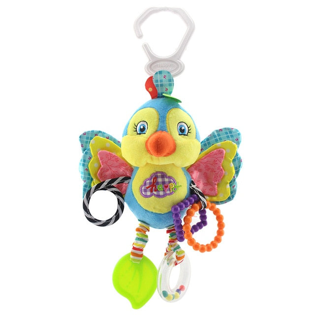 Baby Rattles Toys Stroller Hanging Soft Toy - Delightful Companions for Your Little One!