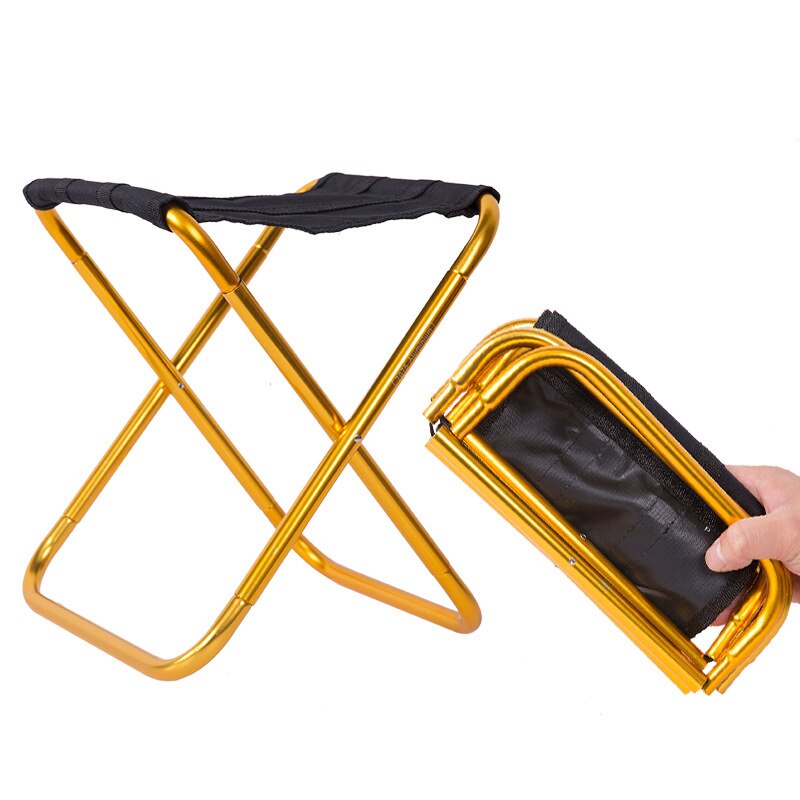 Portable Aluminum Folding Stool Chair: Your Outdoor Seating Solution!