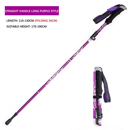 Alpine Stick - Ultra-Light and Ultra-Short Telescopic Walking Stick for All Ages