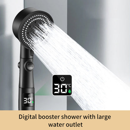 AquaGlow Shower Head - The Ultimate Digital Shower Experience!