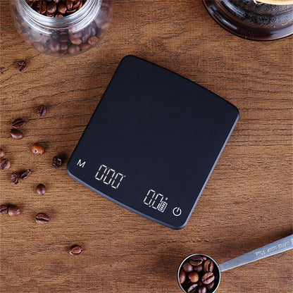 Hand Brewed Coffee Electronic Scale - Touch Screen Charging Style