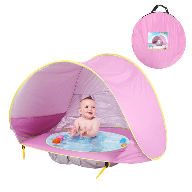 Splashy Fun Baby Beach Tent: Where Sun Meets Safety!