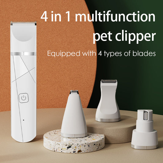 4 In 1 Pet Shaver Set - Grooming Made Easy for Your Furry Friends