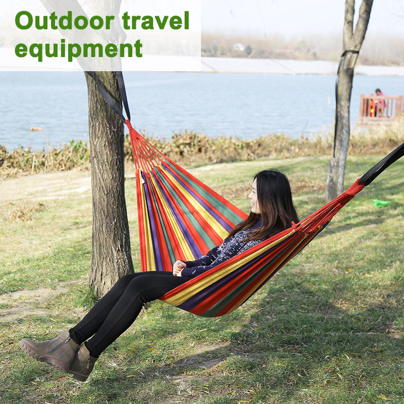 Rainbow Rest Hammock - Enjoy Your Weekend!