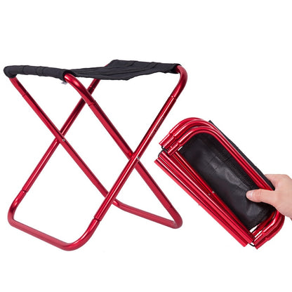 Portable Aluminum Folding Stool Chair: Your Outdoor Seating Solution!