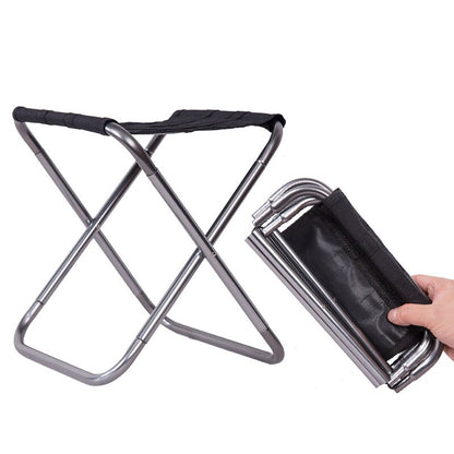 Portable Aluminum Folding Stool Chair: Your Outdoor Seating Solution!