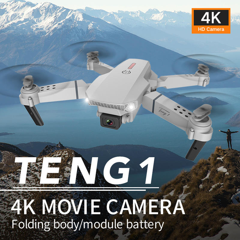 AeroSnap TENG1 AI Drone 4K - Dual Cameras