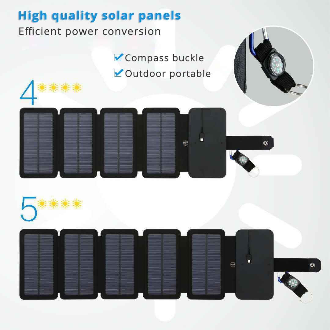 SolarBoost Portable Charger - Embrace the Power of the Sun