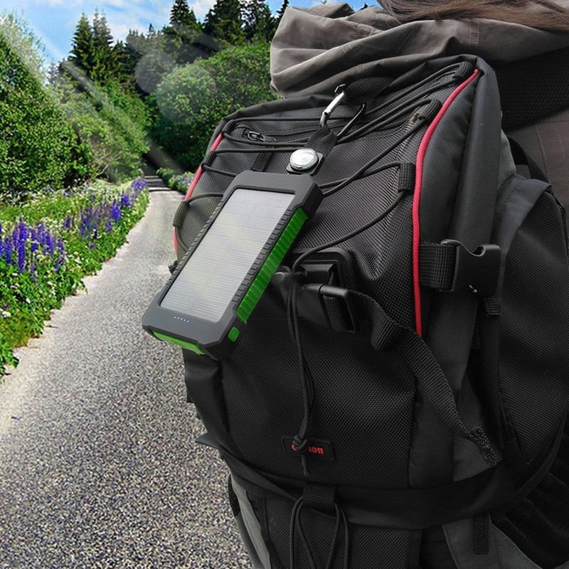 Solar Sentry PowerPack 20000mAh - Your Rugged Outdoor Energy Hub!