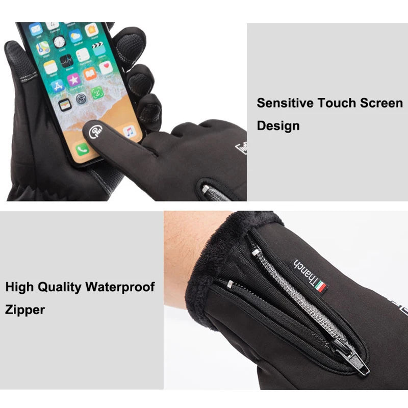 FrostGuard Touchscreen Winter Gloves - Stay Warm & Protected, Anytime, Anywhere! ❄️