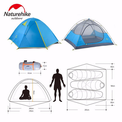 Naturehike Haven (3 People) - The Dual-Door Sanctuary Tent