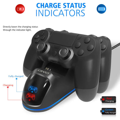 Fast PS4 Controller Charging Dock Station